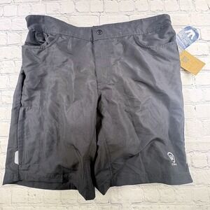 Canari Mens XL Black Paramount Baggy Cycling Bike Shorts NWT
